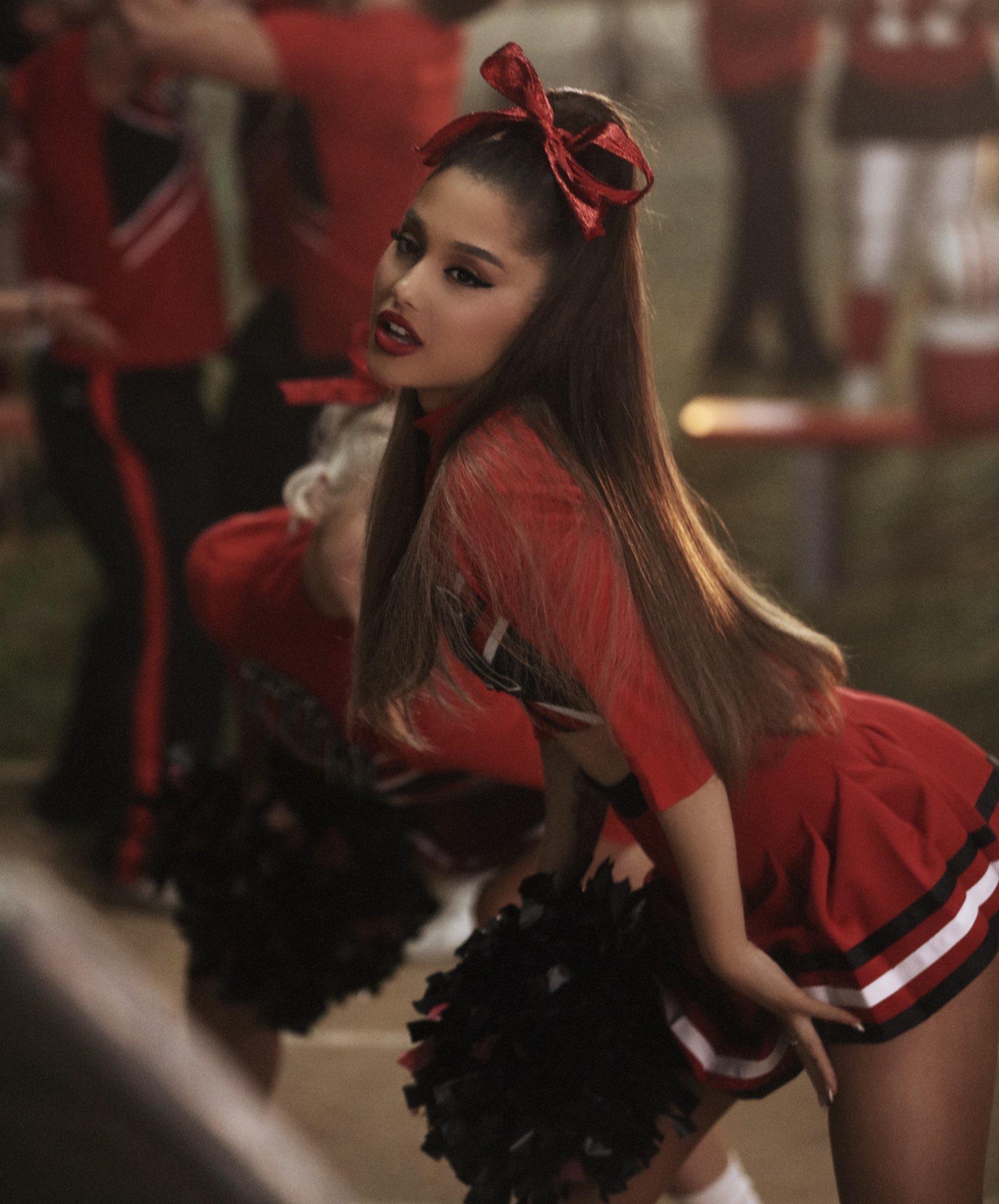 Ariana Grande sexy cheerleader