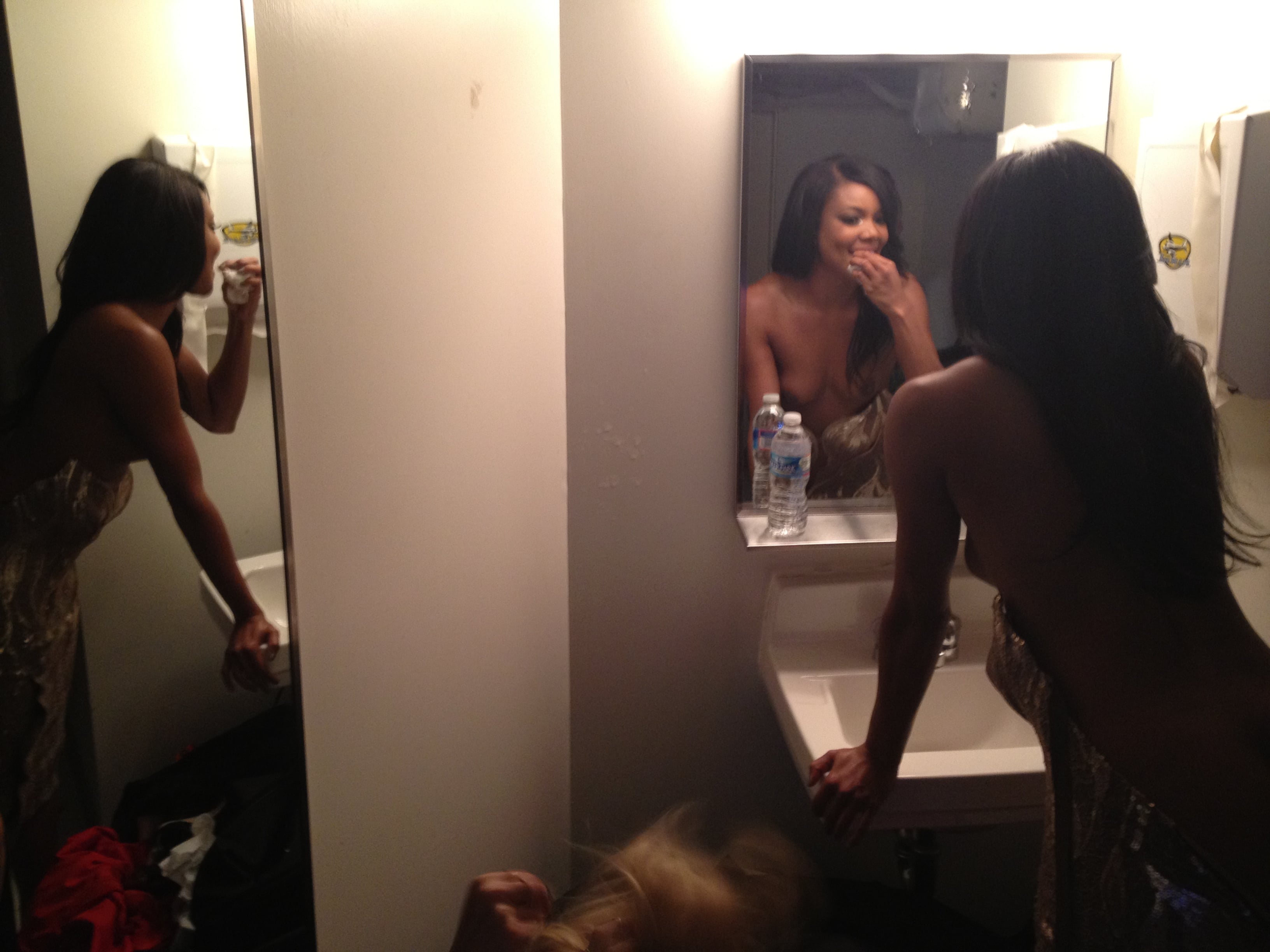 gorgeous gabrielle union leaked naked tits