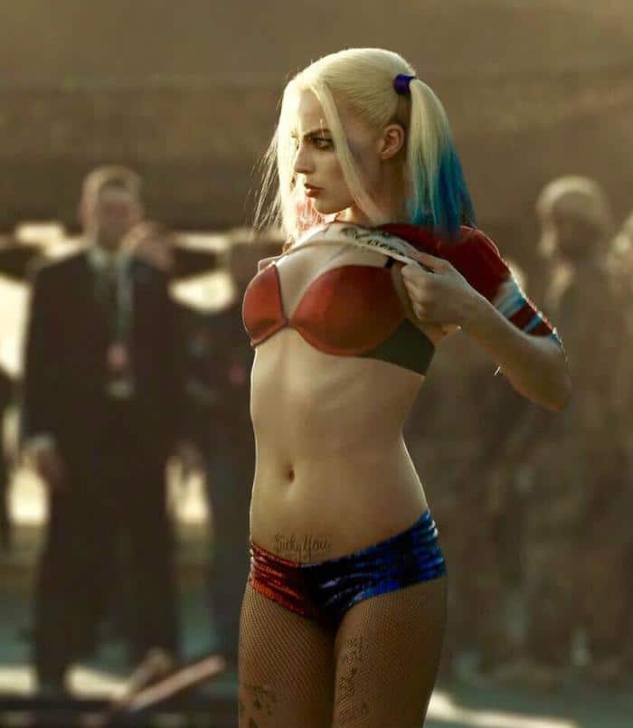Margot Robbie Sexy Scene as Harley Quinn