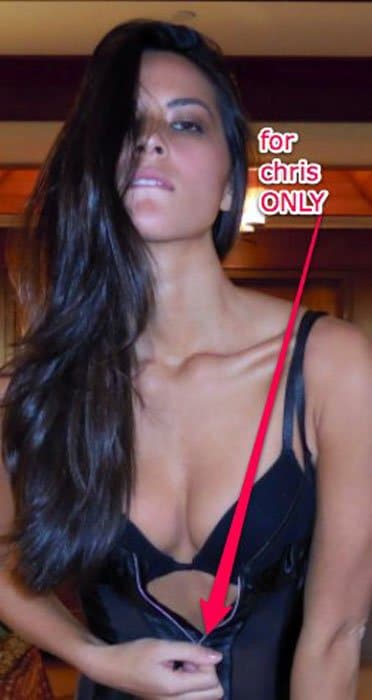 nasty text and pic of olivia munn