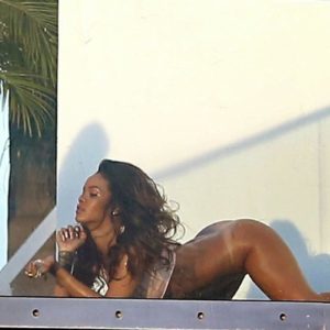 Rihanna doggy style naked