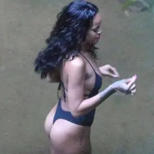 Rihanna thong