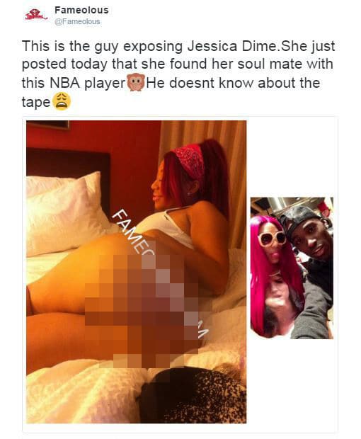 Jessica Dime sex tape