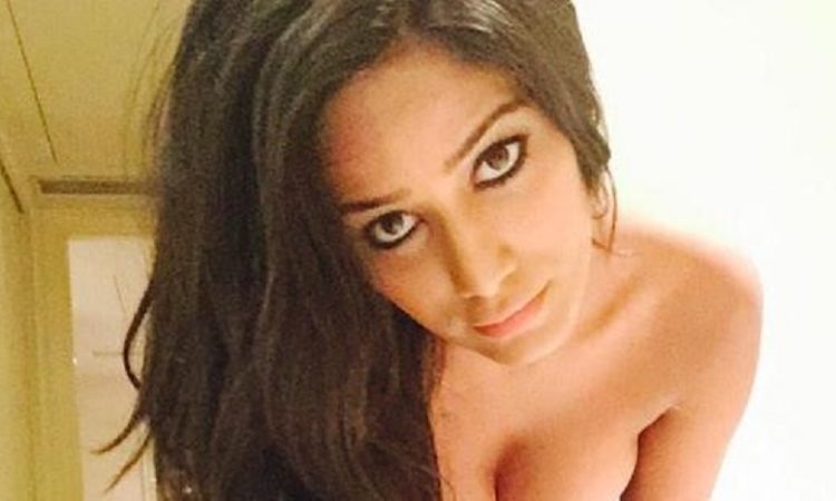 sexy bollywood actress Poonam Pandey nude selfie
