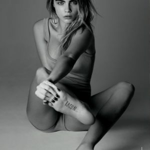 Cara Delevingne pussy almost visible