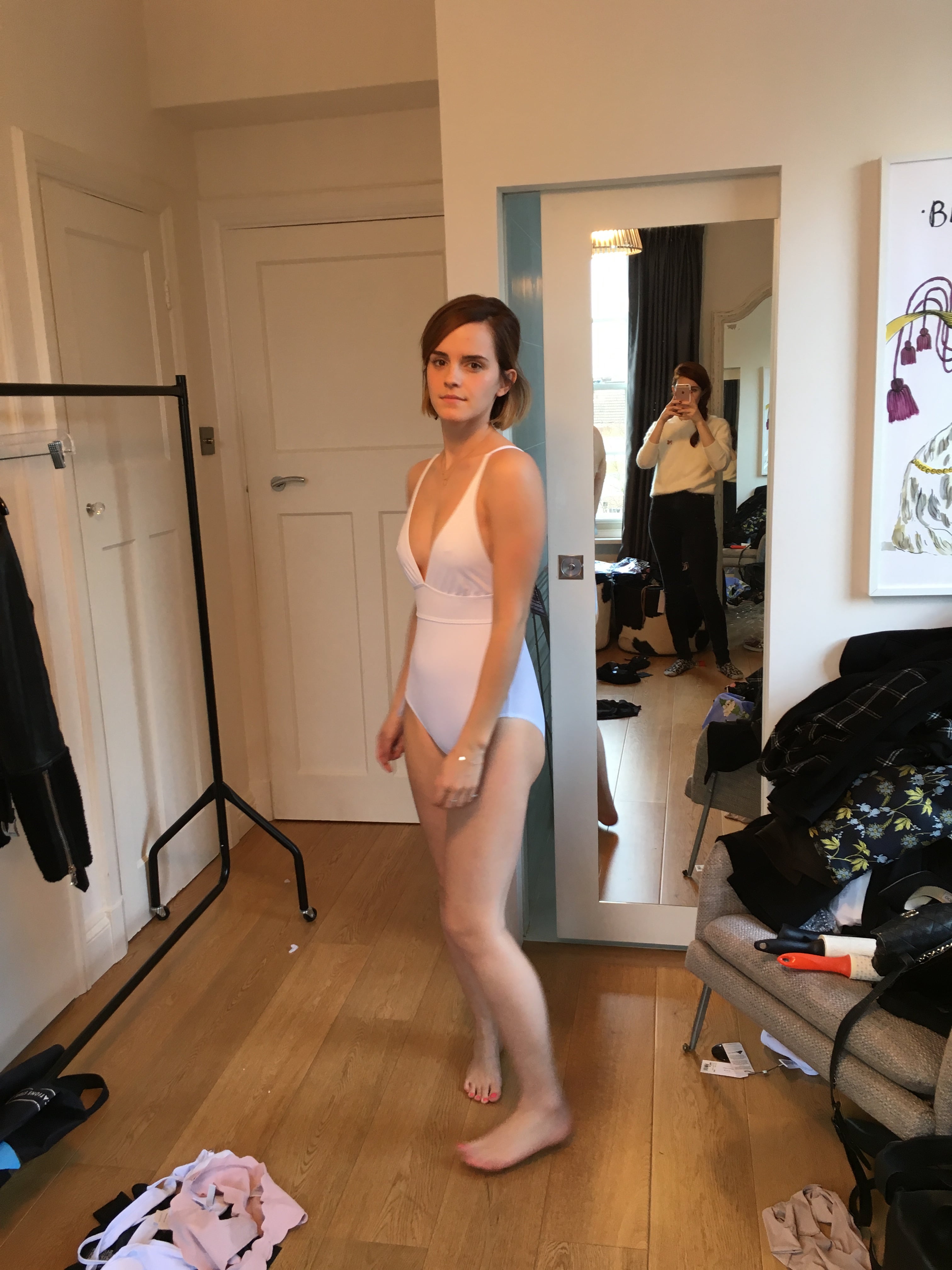 Emma Watson boobs showing