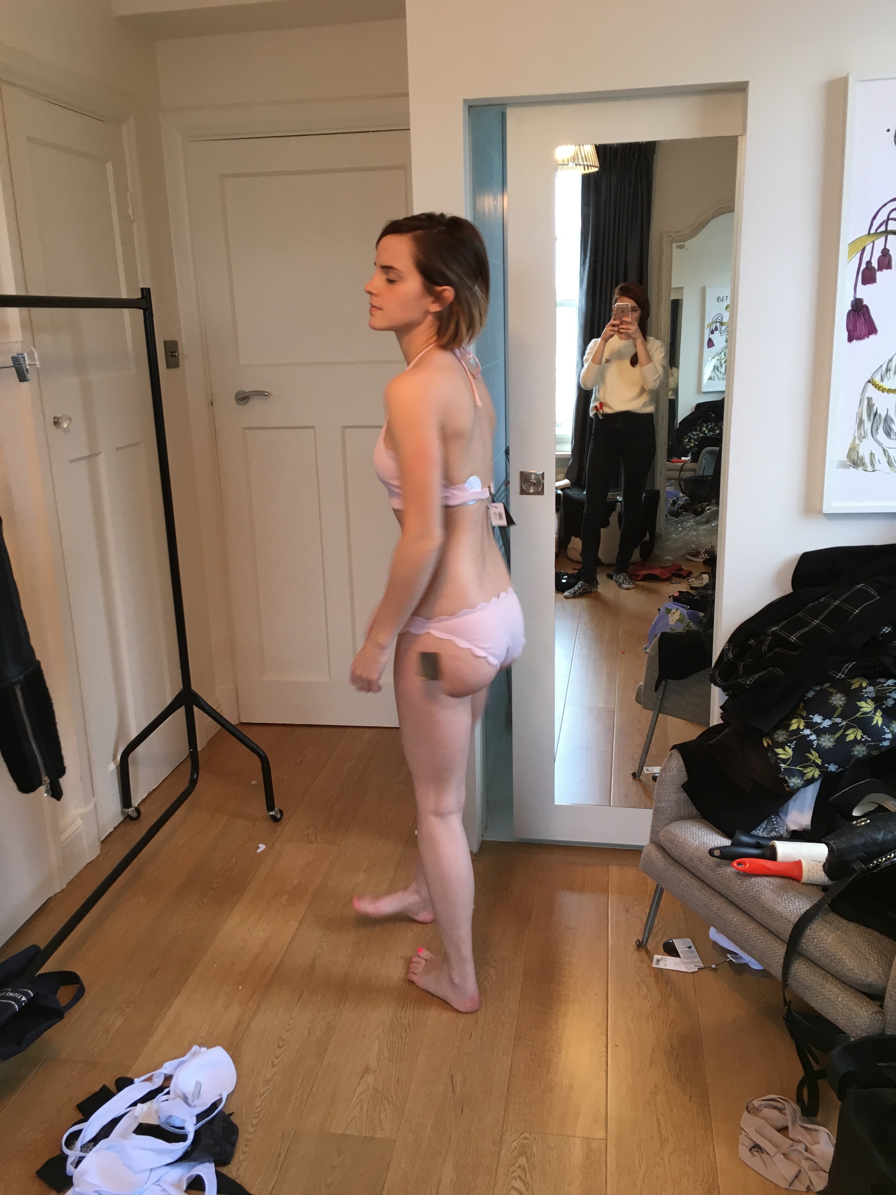 Emma Watson nude tits
