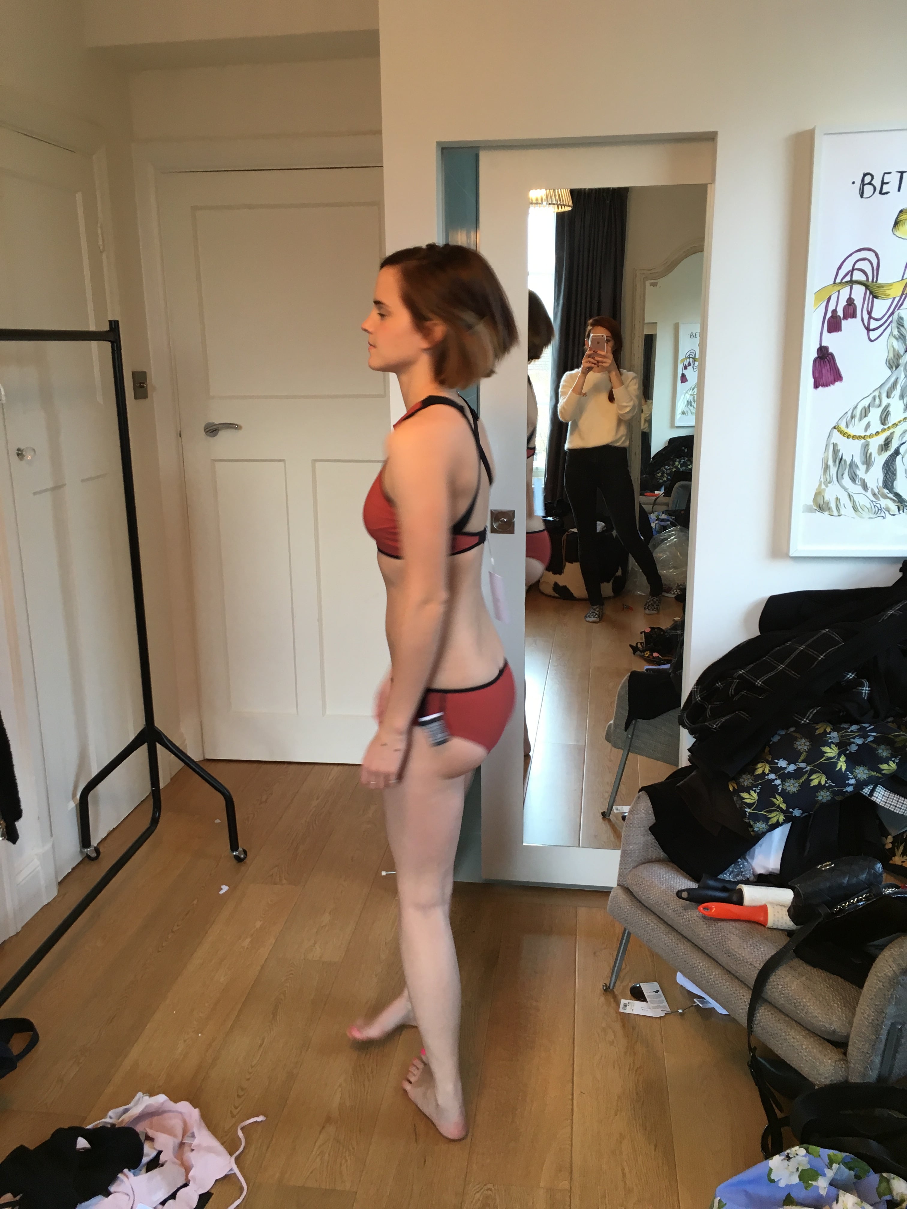 Emma Watson nude tits
