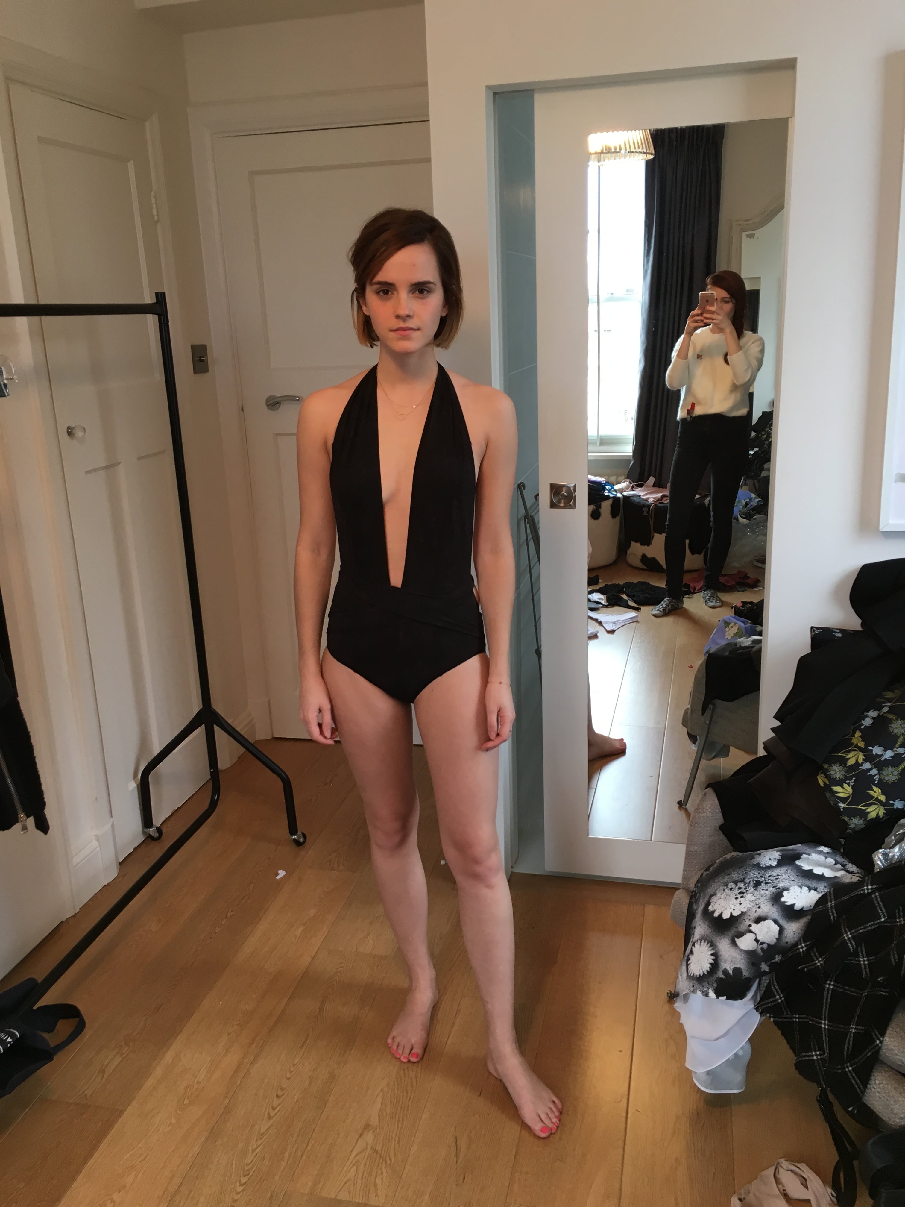 Emma Watson small boobs