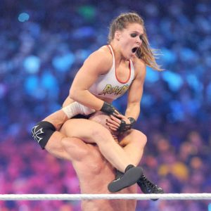 Ronda Rousey posing