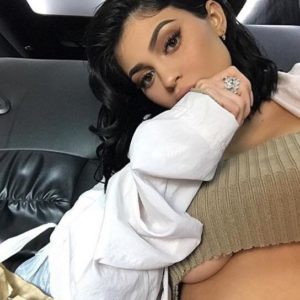 Kylie Jenner underboob